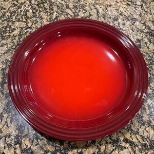 NWT Le Creuset “Cerise” Dinner Plate